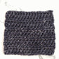 slate crochet swatch